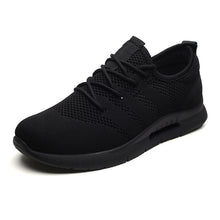 Load image into Gallery viewer, Sneakers Men 2019 Air Mesh Breathable Lace Up Solid Men Trainers Shoes Hot Sale Outdoor Walking Casual Shoes for Men