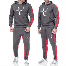 Load image into Gallery viewer, Nouveau 2019 printemps ensemble hommes vêtements de sport à la mode survêtements ensembles hommes musculation Hoodies + pantalon