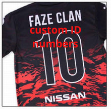 Load image into Gallery viewer, Top quality 1:1 Custom ID Faze Tshirt Niko Fans T-shirt Men Women Faze Clan Short Sleeve T shirts Customize Tee Shirt Homme