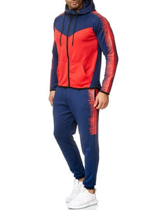 Sweat Suits Clothing Casual Summer Tracksuits Stand Collars Streetwar Tops Mens Button Sport suit 2 piece Men's suit