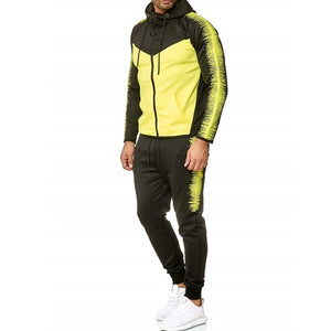 Sweat Suits Clothing Casual Summer Tracksuits Stand Collars Streetwar Tops Mens Button Sport suit 2 piece Men's suit