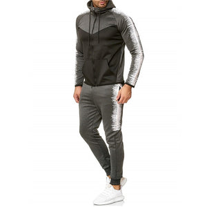 Sweat Suits Clothing Casual Summer Tracksuits Stand Collars Streetwar Tops Mens Button Sport suit 2 piece Men's suit