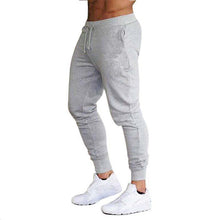 Load image into Gallery viewer, Nouveau été nouveau mode pantalon de section mince hommes pantalon décontracté survêtement musculation Fitness Sweat temps limit