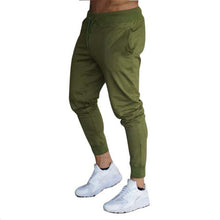 Load image into Gallery viewer, Nouveau été nouveau mode pantalon de section mince hommes pantalon décontracté survêtement musculation Fitness Sweat temps limit