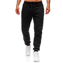 Load image into Gallery viewer, Nouveau été nouveau mode pantalon de section mince hommes pantalon décontracté survêtement musculation Fitness Sweat temps limit