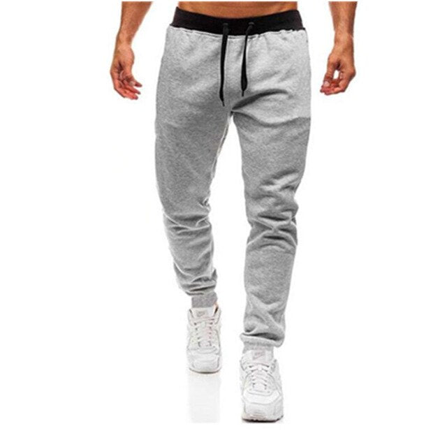 Nouveau été nouveau mode pantalon de section mince hommes pantalon décontracté survêtement musculation Fitness Sweat temps limit