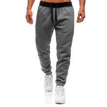 Load image into Gallery viewer, Nouveau été nouveau mode pantalon de section mince hommes pantalon décontracté survêtement musculation Fitness Sweat temps limit