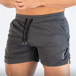 2019 New Summer Male Fitness Bodybuilding brand shorts Mesh Breathable Quick-drying Fashion Casual Joggers Men shorts Sportswear