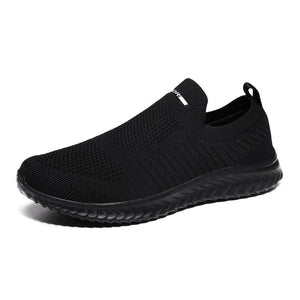 Sneakers Men Casual Lazy Shoes Comfortable Flyknit Slip On Shoes Men Lightweight Couple Sock Sneakers Footwear Tenis Masculino