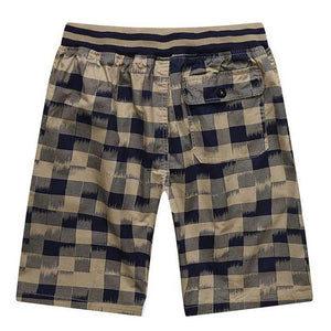 Zogaa 2019 Summer Men Plaid Shorts Classic Design Cotton Casual Beach Shorts Homme Bermuda Short Pants Quick Dry Boardshorts