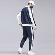 Load image into Gallery viewer, 2019 Men&#39;s sportswear suit sweatshirt tracksuit muscle Fitness casual active Zipper outwear training clothes men sets