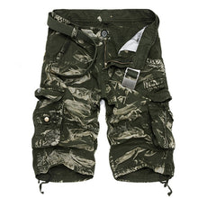 Load image into Gallery viewer, Cargo Shorts Men Cool Camouflage Summer Hot Sale Cotton Casual Men Short Pants Brand Clothing Comfortable Camo Men Cargo Shorts