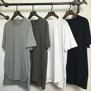 2019 extend hip hop street T-shirt wholesale fashion brand t shirts men summer  short sleeves oversize T-shirt men/women