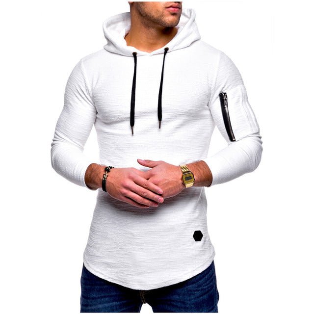 Long Sleeve T-Shirt Casual Summer Autumn Men's Tops Street Slim Men's Tops Long Sleeve Sleeve Fashion Men's Tops 2019