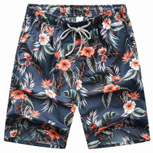 Load image into Gallery viewer, MISSKY New Seobean Floral Mens Board Shorts Men Beach Swimsuit Short Male Bermudas Beachwear Bathing Suit Quick Dry