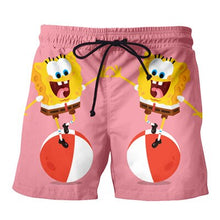 Load image into Gallery viewer, YX Girl 2019 New Fashion Men Cartoon 3d printed Casual shorts Patrick Star Short Mens Summer Cool Trousers Dropshipping