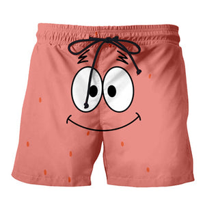 YX Girl 2019 New Fashion Men Cartoon 3d printed Casual shorts Patrick Star Short Mens Summer Cool Trousers Dropshipping