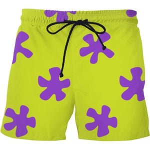 YX Girl 2019 New Fashion Men Cartoon 3d printed Casual shorts Patrick Star Short Mens Summer Cool Trousers Dropshipping